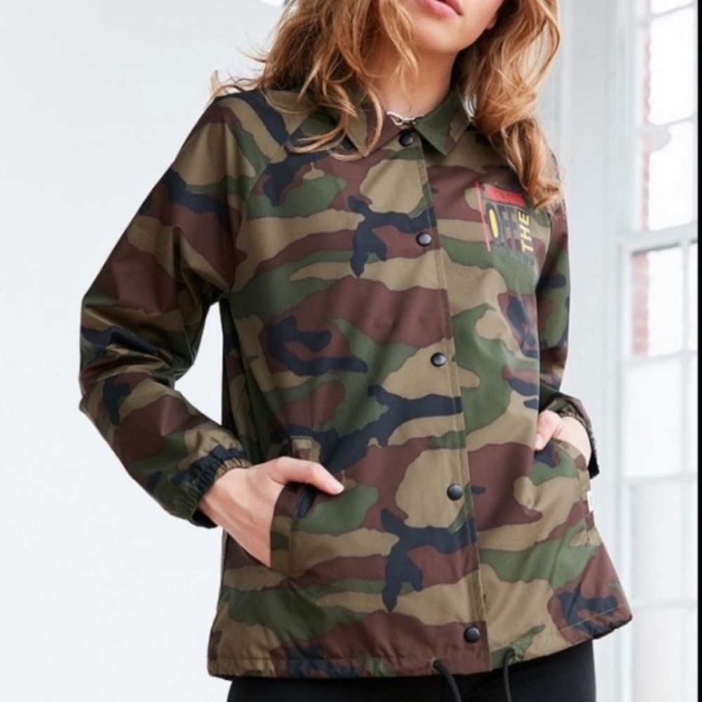 Vans Off the Wall Camo Windbreaker